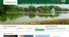 Desktop Screenshot of hanoitravelpackage.com